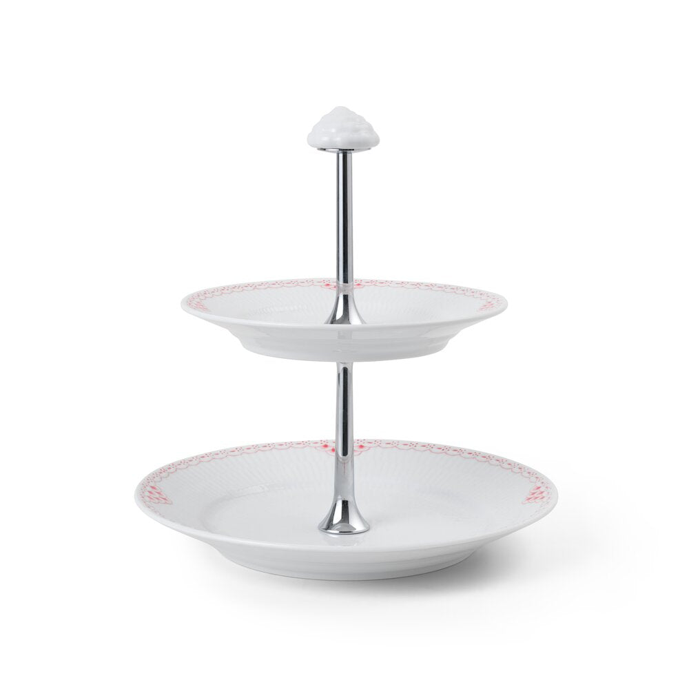Royal Copenhagen  Koral Riflet Blonde etagere - 2 lag