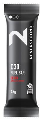 Barre énergétique Neversecond C30 Fuel Bar Fruits des bois - 47g