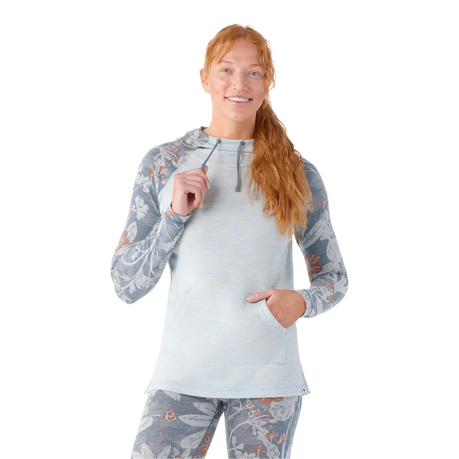 Smartwool Womens Thermal Merino Drape Neck Hoodie