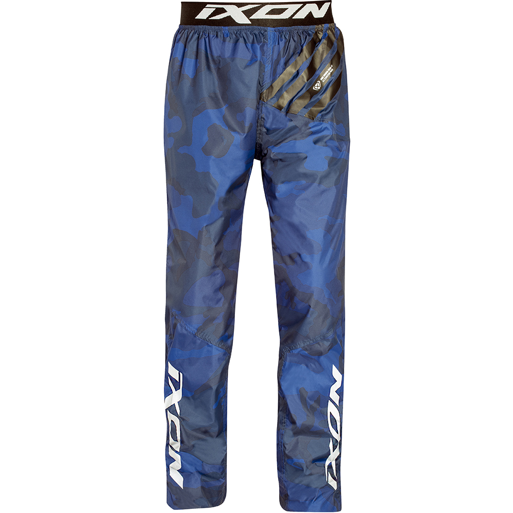 Ixon - Pantalon pluie Stripe Navy / Camouflage Noir / Orange