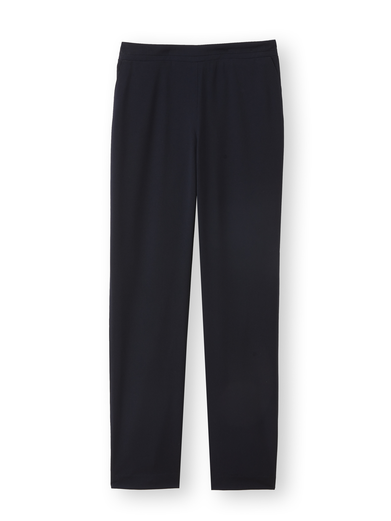 Pantalon droit chic élastiqué