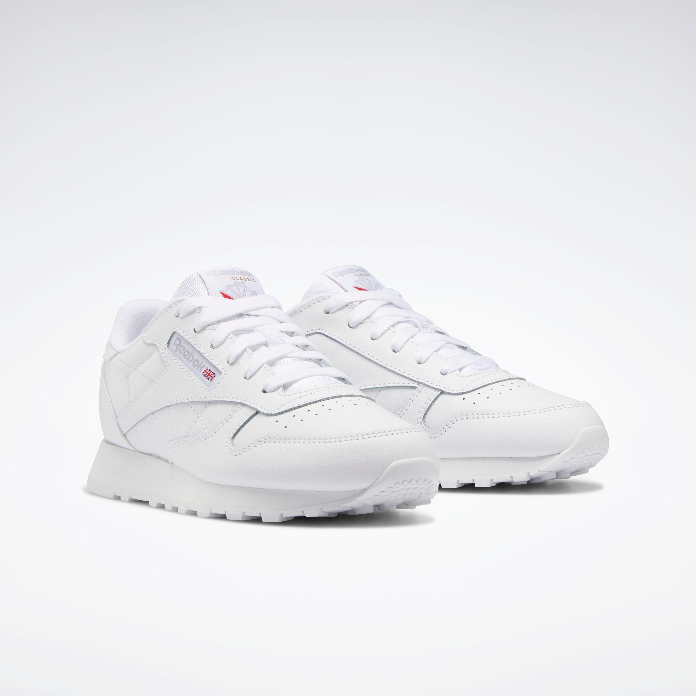 Reebok Reebok Cl Lthr/Ftwwht/Ftwwht/Ftwwht Low-Top Trainers Boys