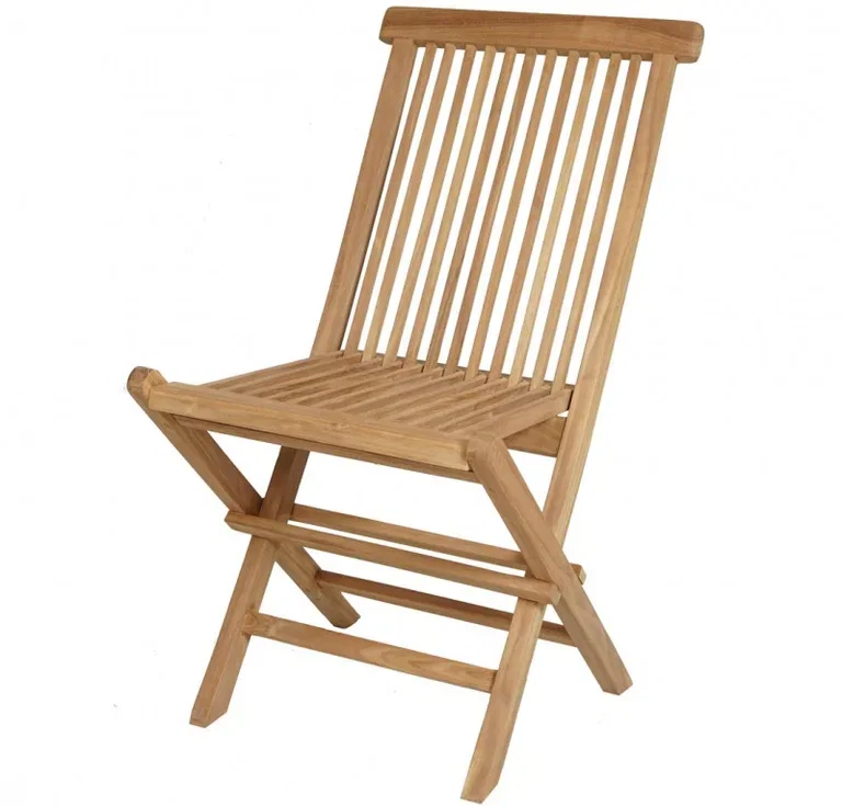 Kaféstoler Teak 2 pk