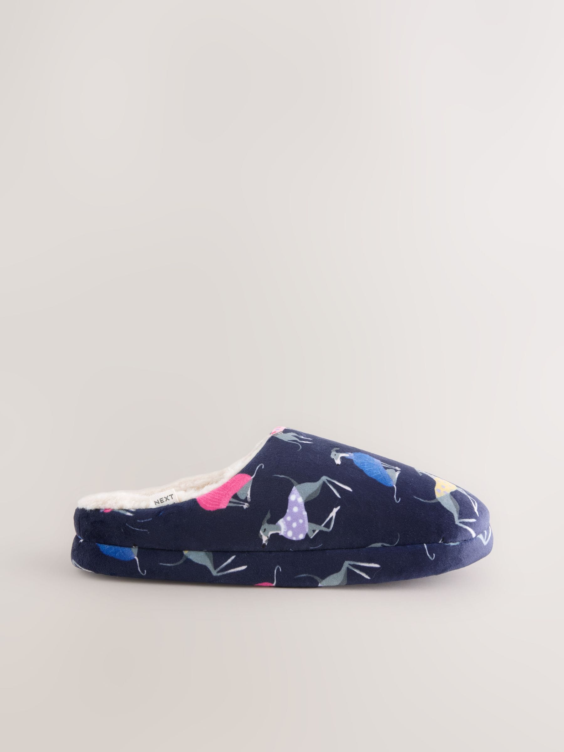 Navy Whippet - Pantoffelmuiltjes
