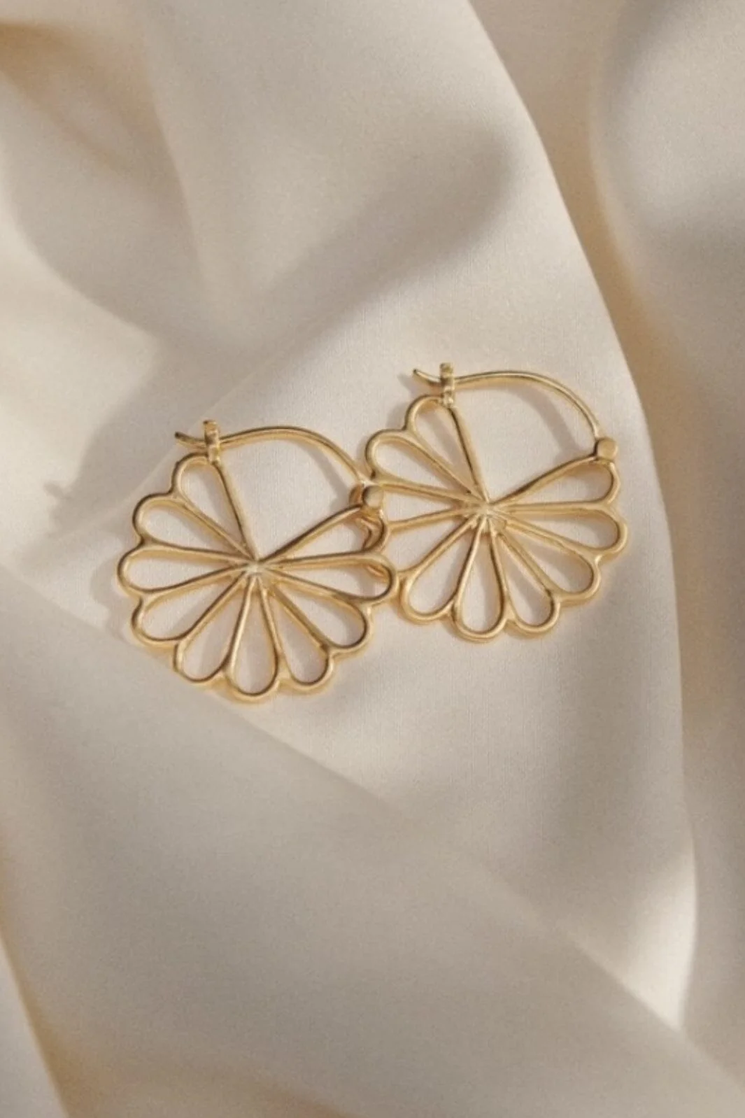 Pernille Corydon Jewellery Small Bellis Øreringe gold plated