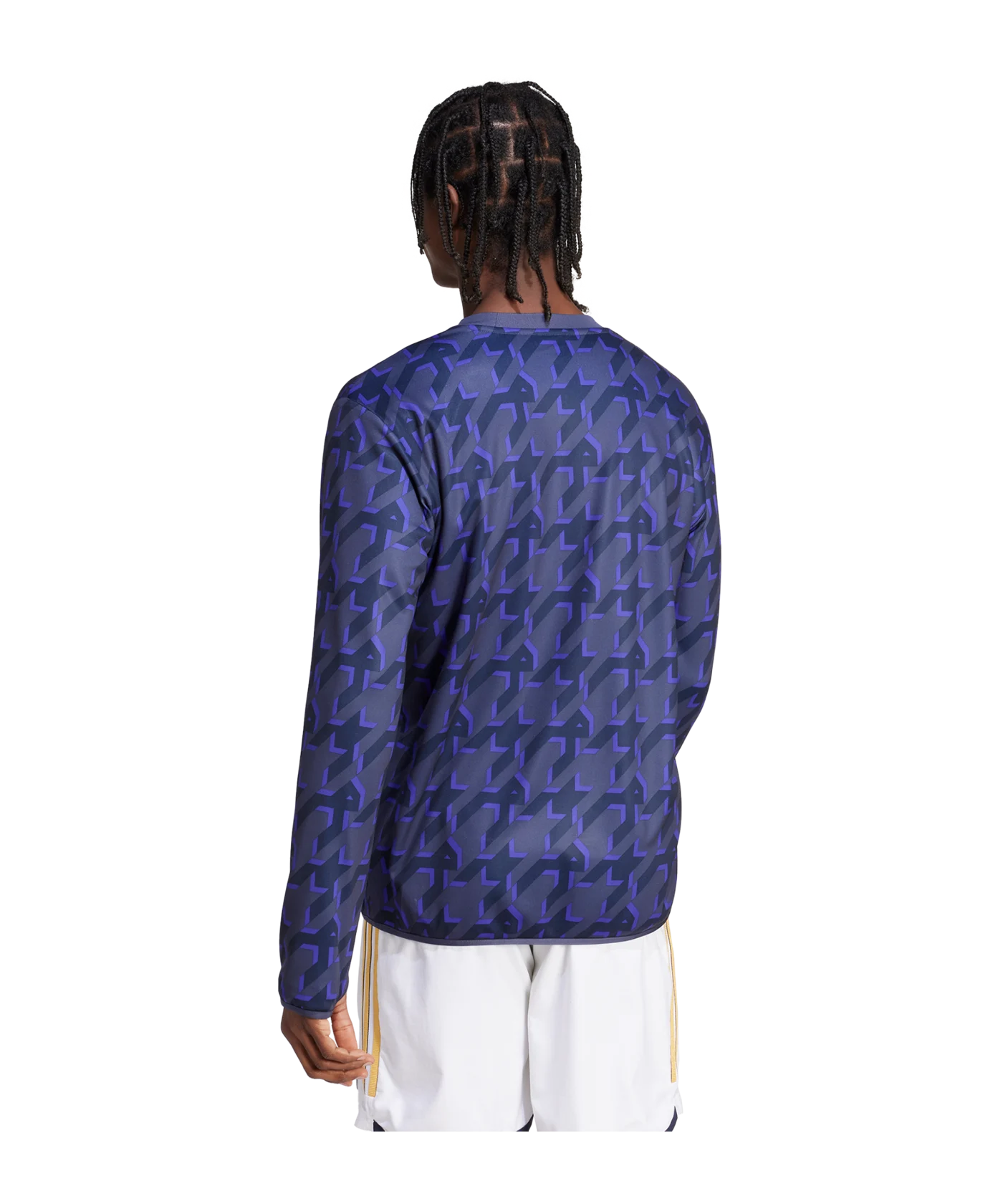 adidas Real Madrid Prematch Warmtop 2023/2024 Blau