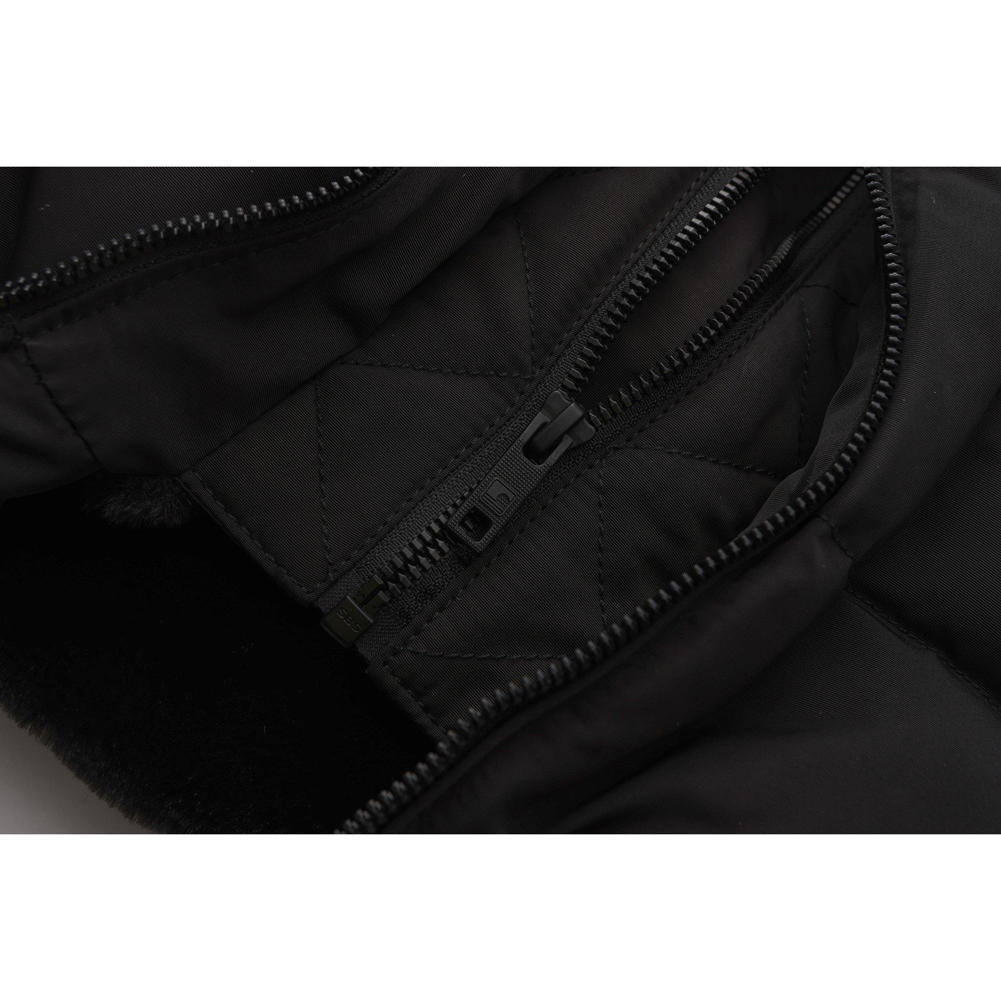 SoulCal Boys 2 Zip Bubble Jacket Junior