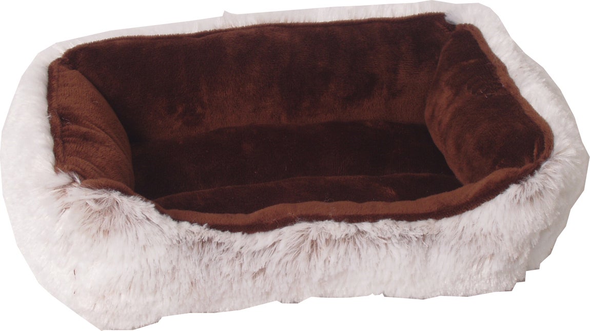Knaagdierdivan soft 30 x 20 cm bruin