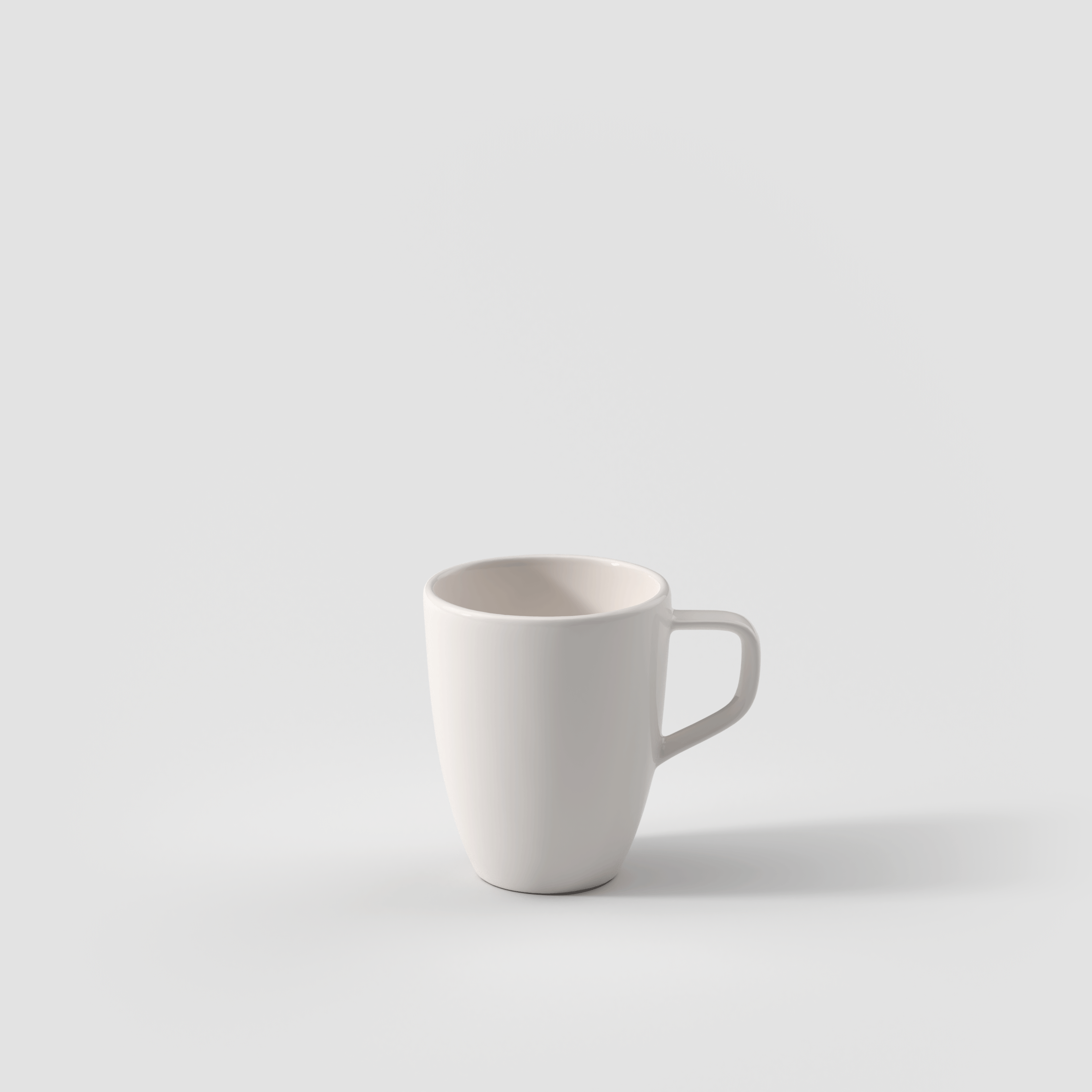 Artesano Espresso cup White, 2.4 oz, Premium Porcelain