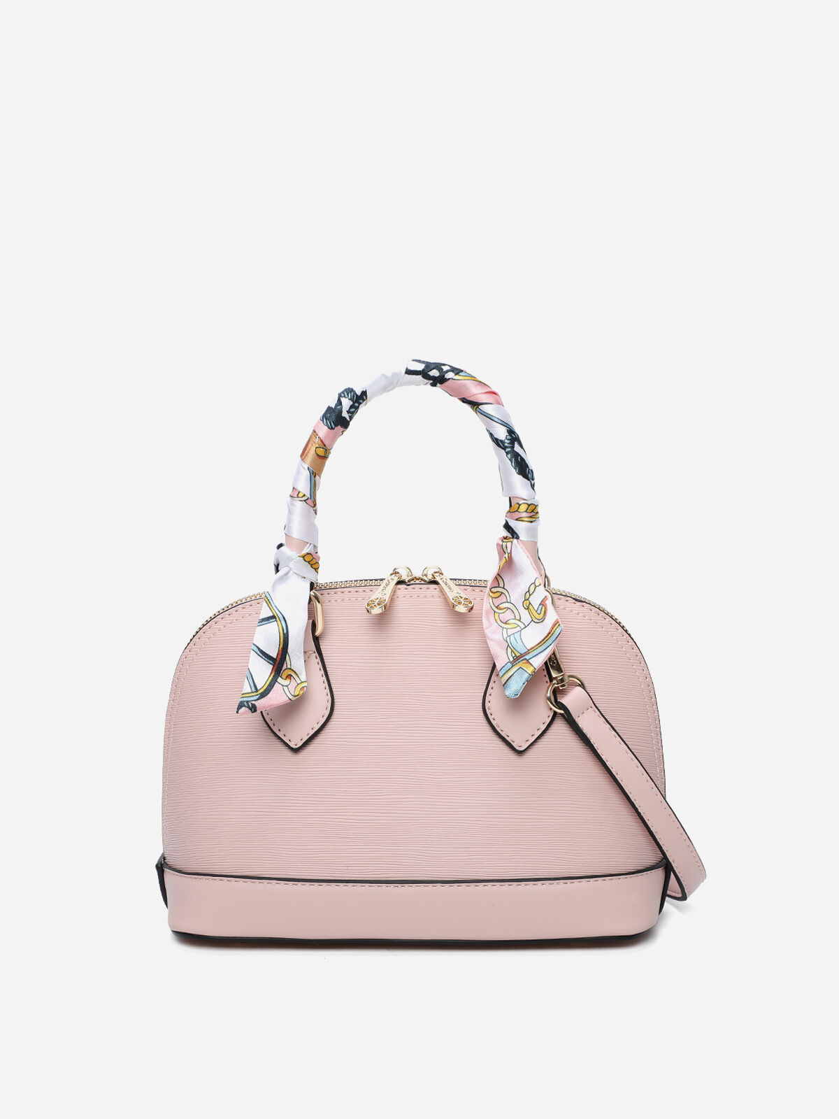 Petit sac à main avec ruban- Rose
