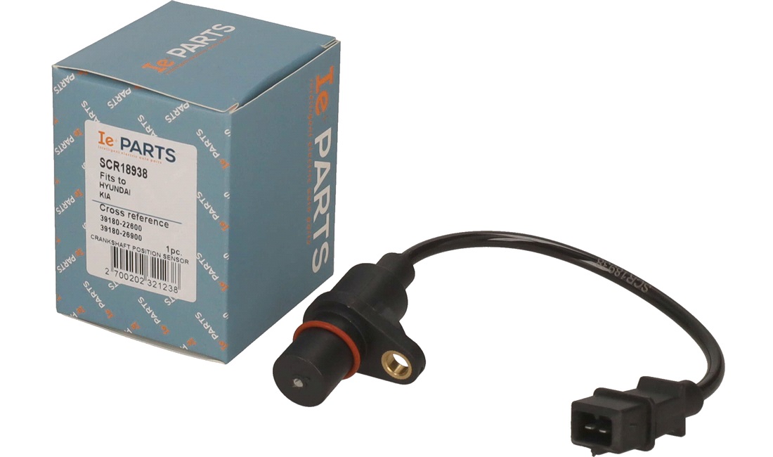 Impulsensor, krumtapaksel