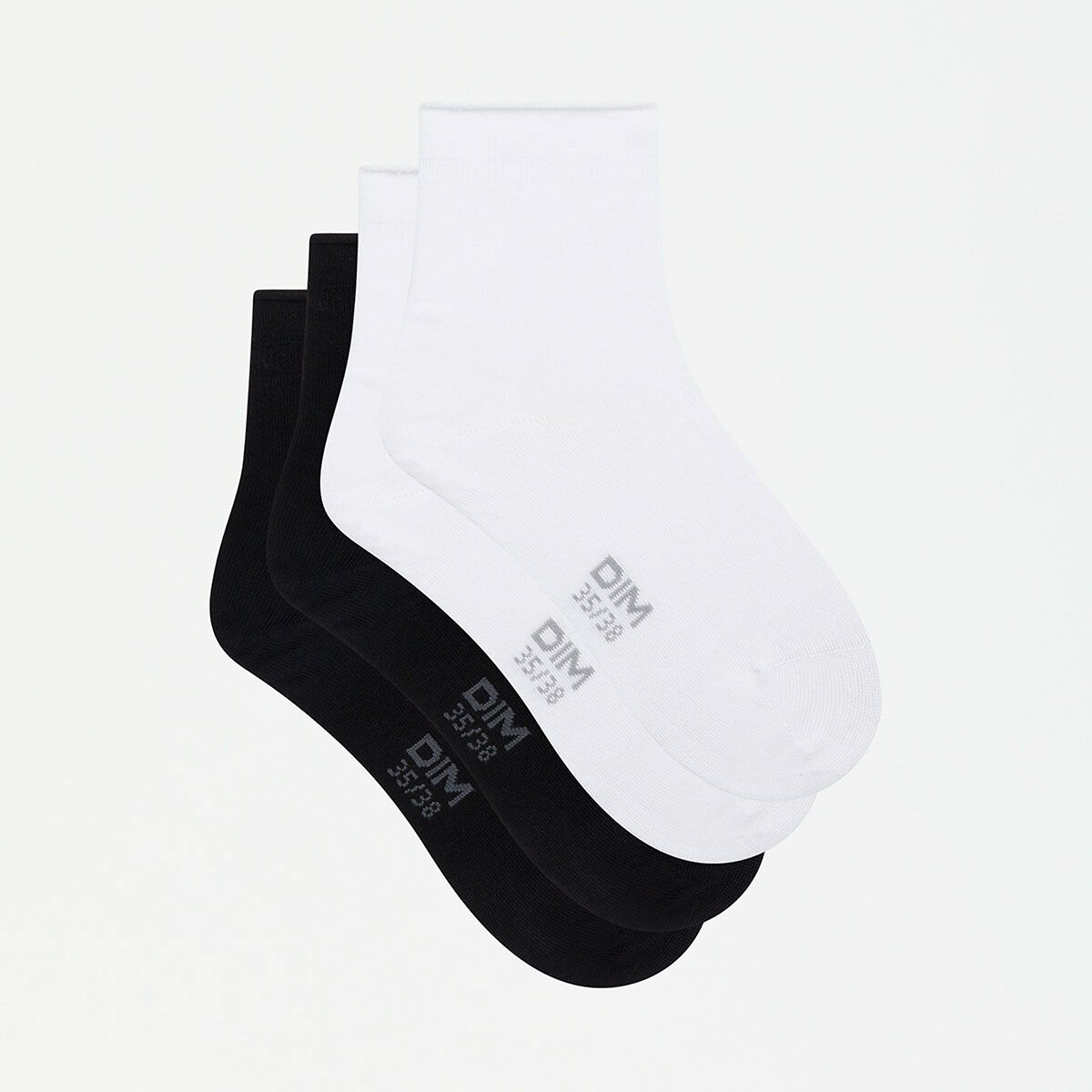 DIM<br>Conjunto de 2 pares de meias de modal
