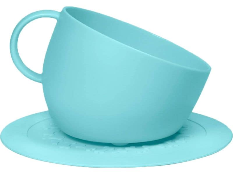 United Pets Hundenapf Cup Aquamarine, 2.5 l Blauer Napf für Hunde