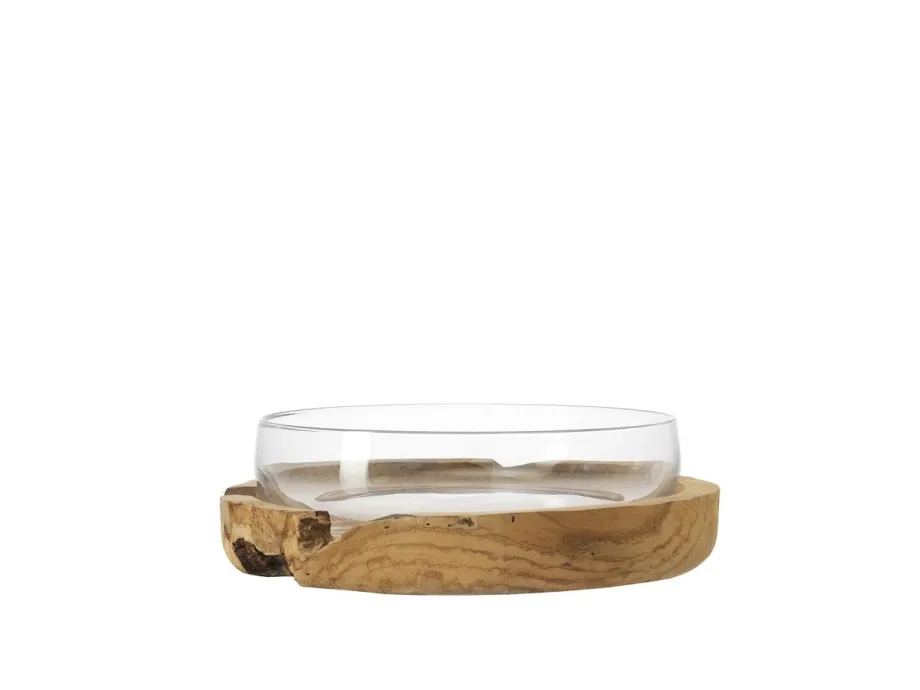 LEONARDO 084415, Transparent, Træ, Træ, Glas, 39 cm, 120 mm