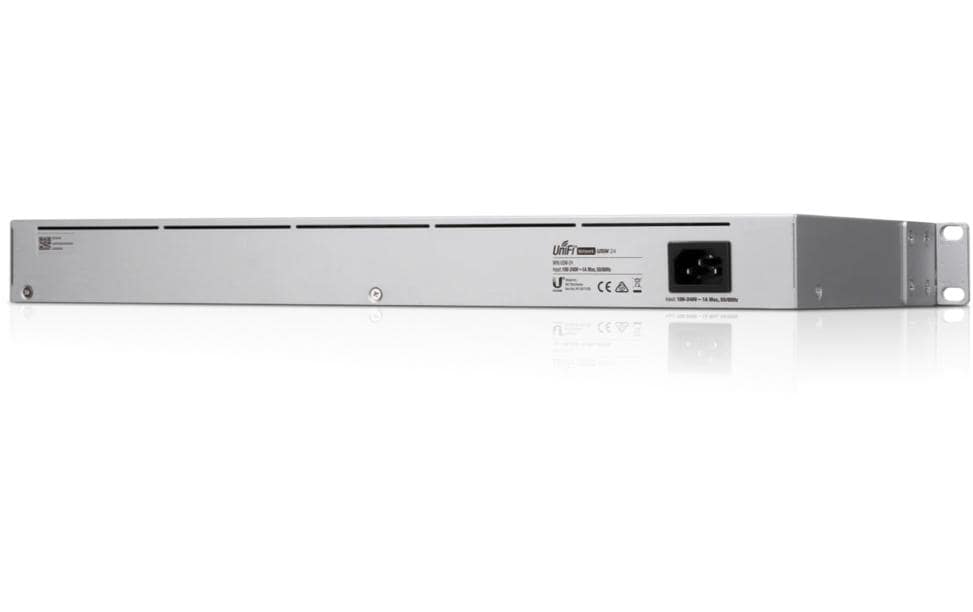 Switch UniFi USW-24 24 Port<br>UniFi USW 24-Port Gigabit Switch mit 2x SFP, lüfterlos