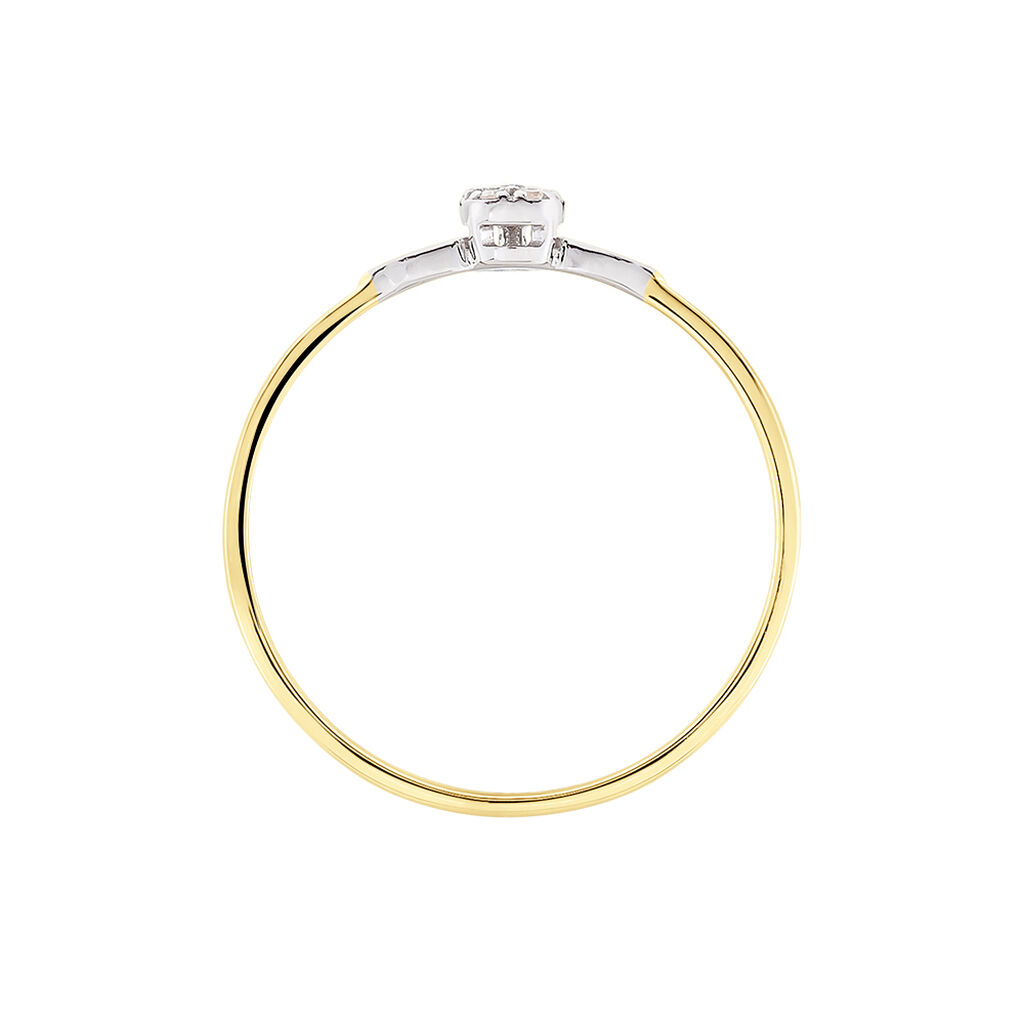 Bague Piers Or Jaune Diamant