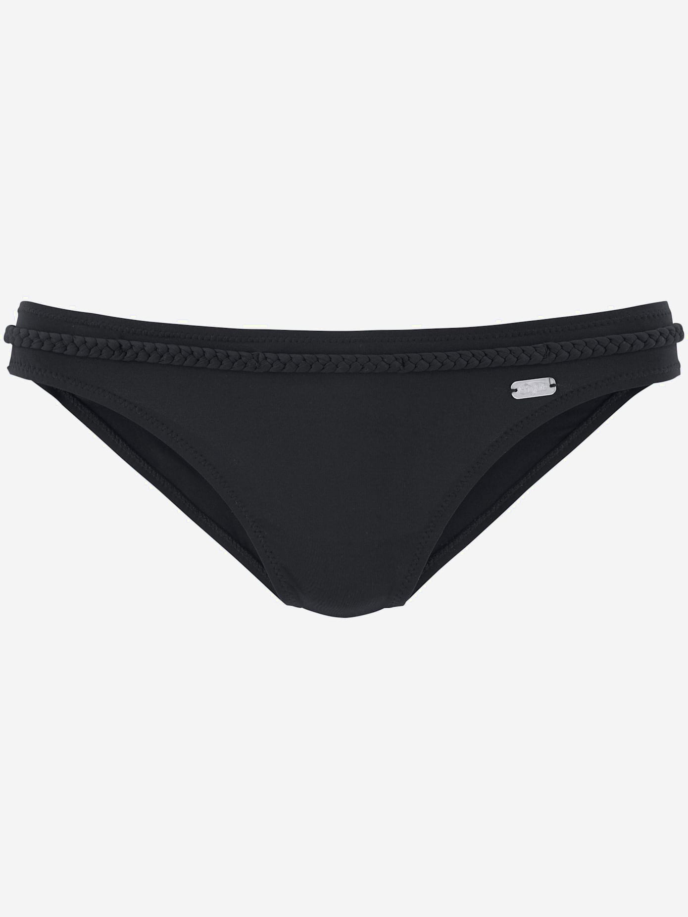 Bas de maillot de bain ceinture fantaisie tressée