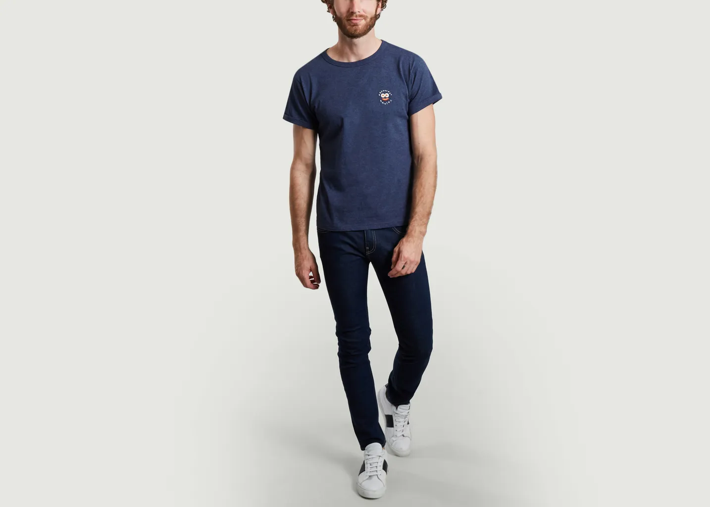 T-shirt brodé en coton bio Breakfast Maniac Maison Labiche