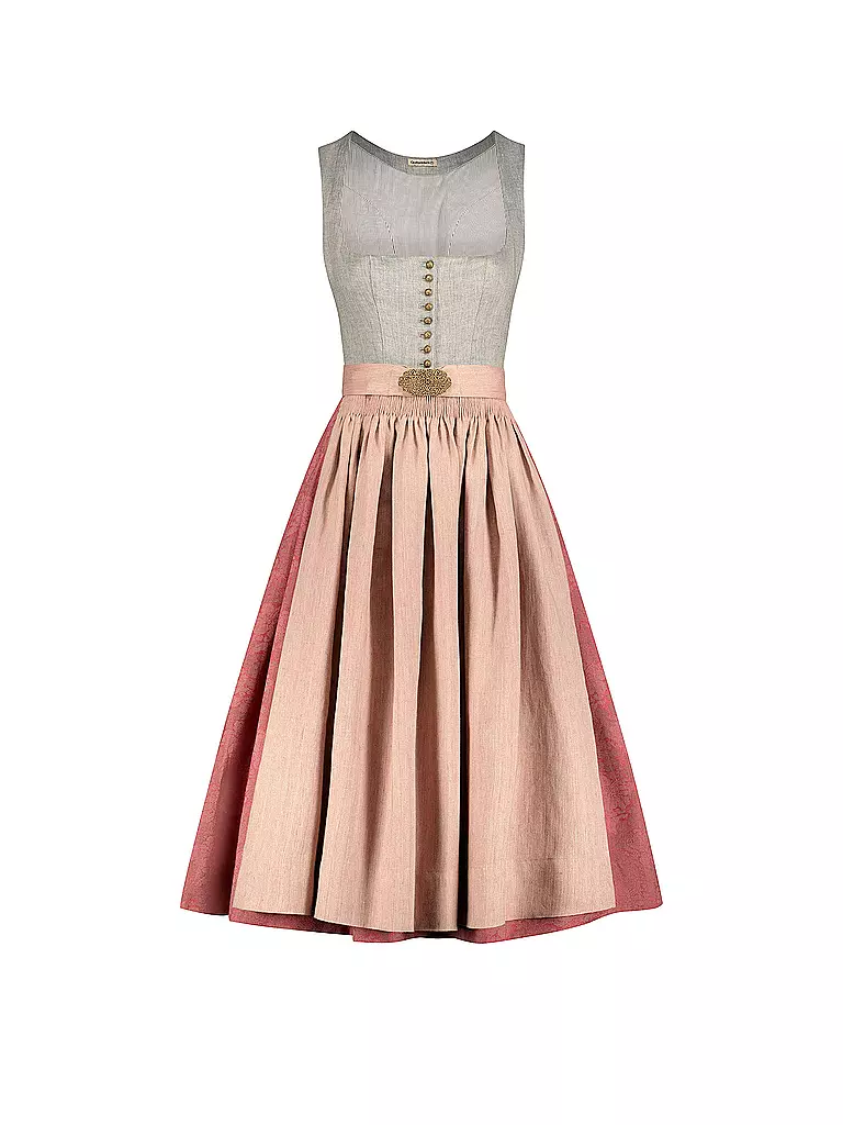 GOTTSEIDANK Dirndl MONIKA 80cm rosa