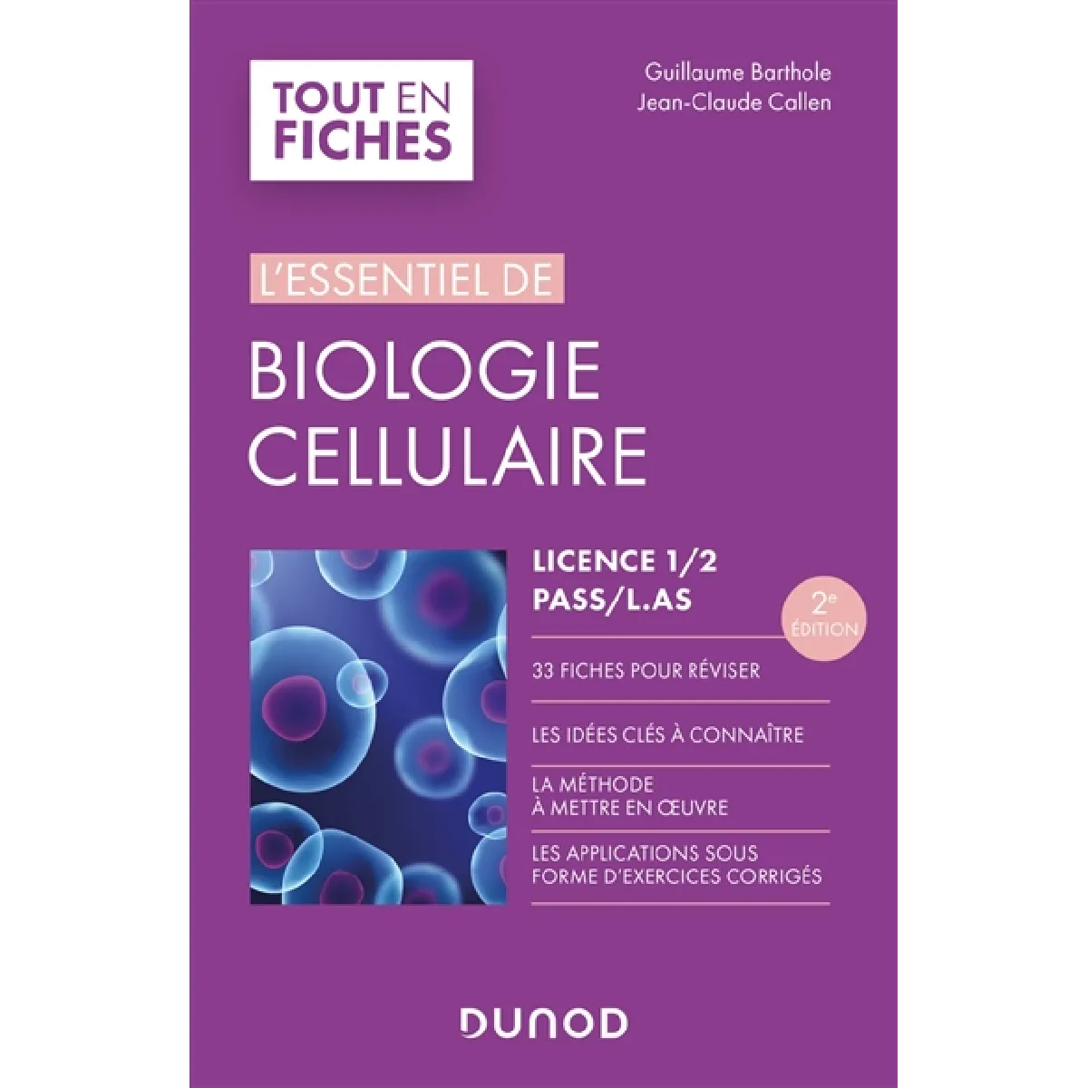Biologie cellulaire : licence 1, 2, Pass, LAS · Occasion