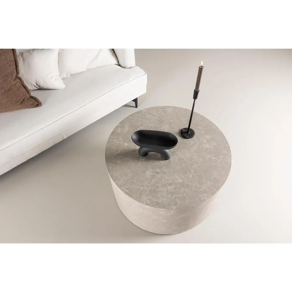Svea - Melissa ronde salontafel - ø 80 cm - beige