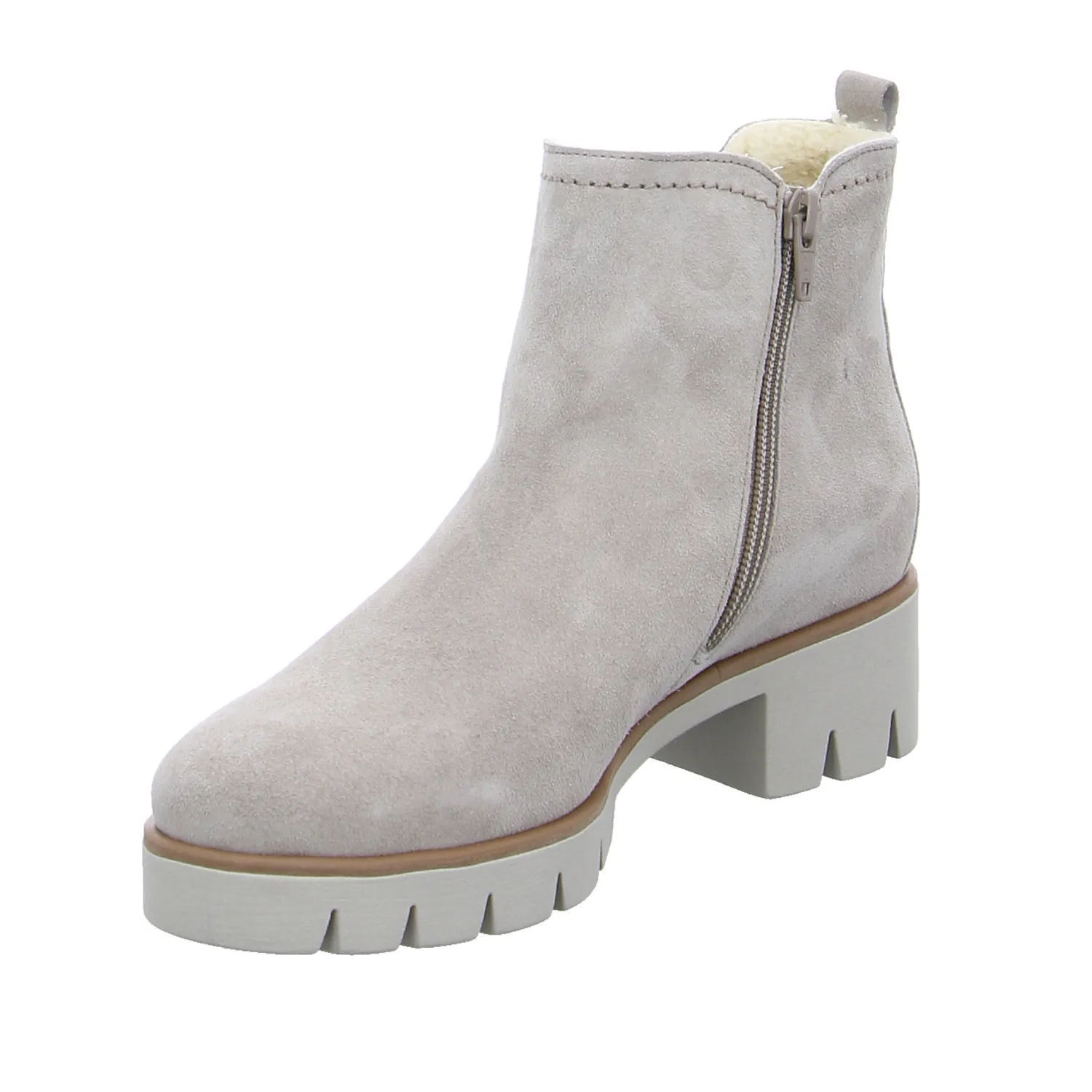 GABOR Stiefelette Beige Leder
