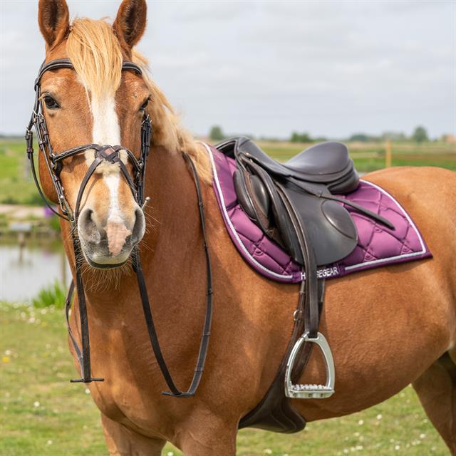 Zadeldek Horsegear Bayesa Donkerpaars