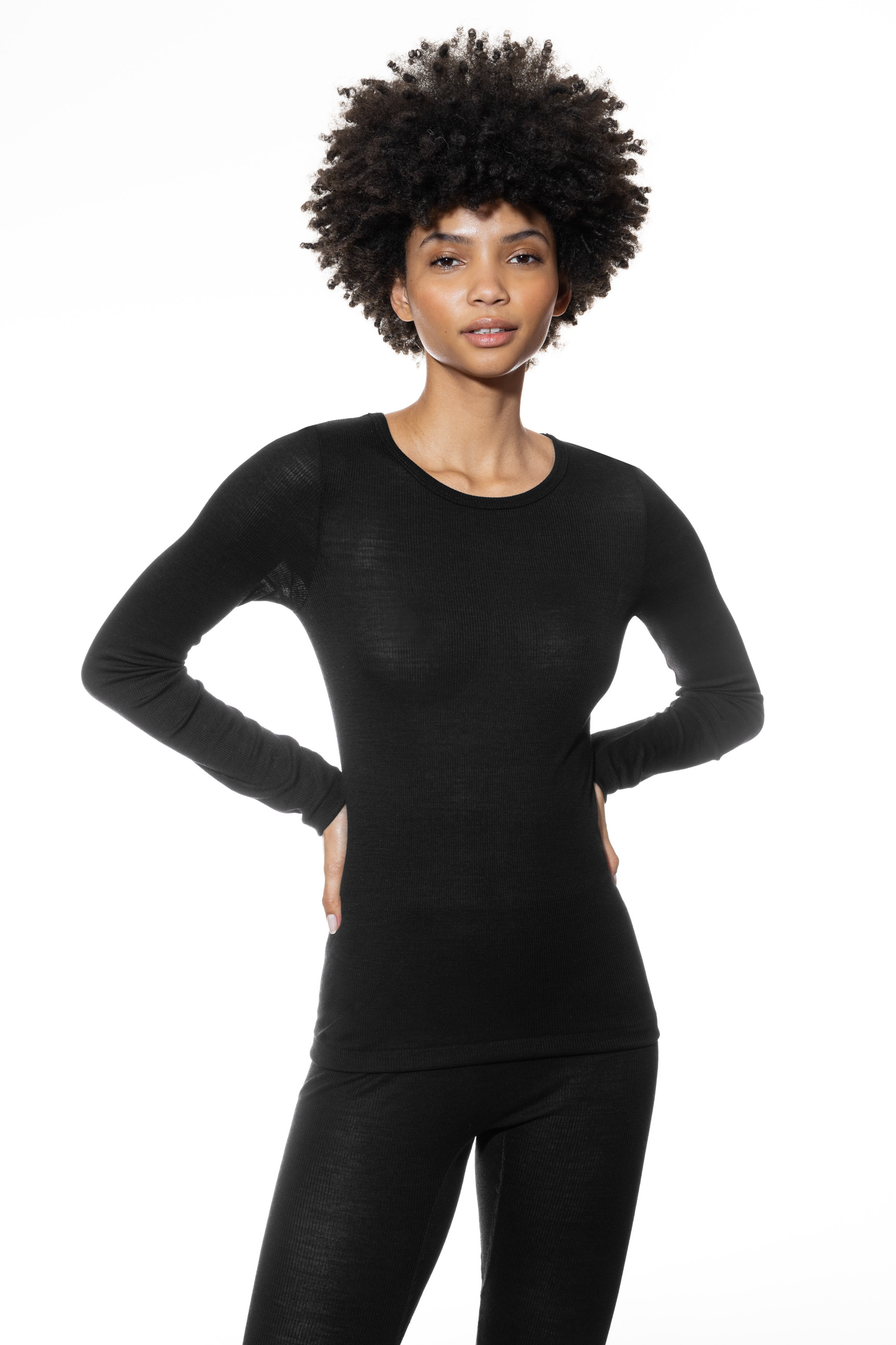 T-Shirt langarm<br>Serie Wool Love