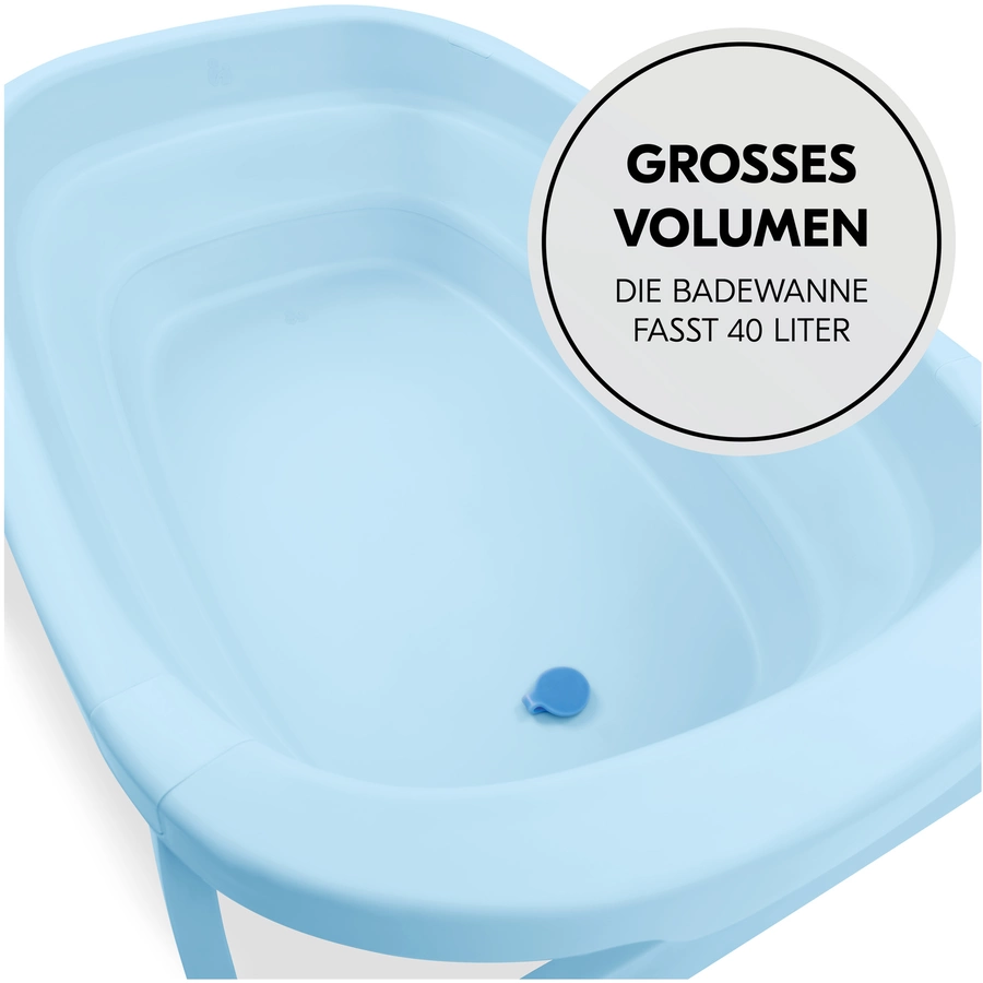 hauck Faltbadewanne Wash N Fold M Light Blue