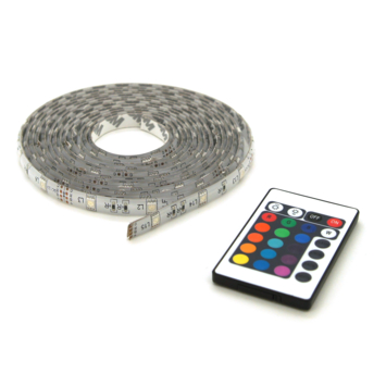 Prolight LED-strip gekleurd 5 m met afstandsbediening (IP44)