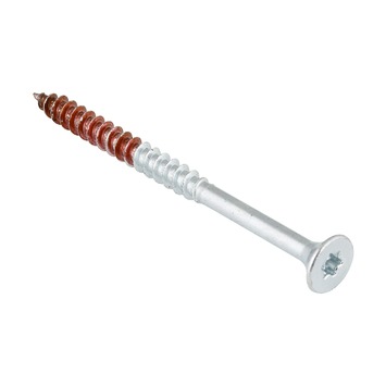 Rotadrill schroef universeel platkop torx verzinkt 6.0x60 mm 100 stuks