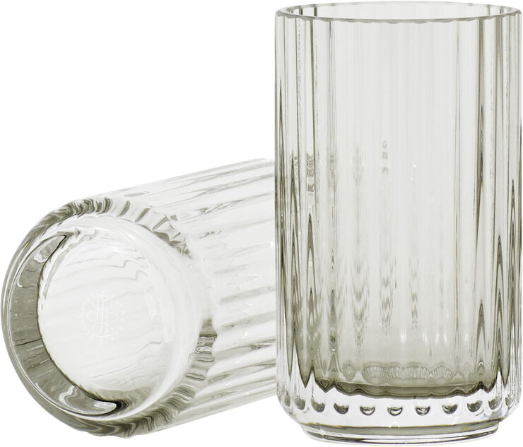 Lyngby Porcelæn Lyngbyvasen glas smoke Røg