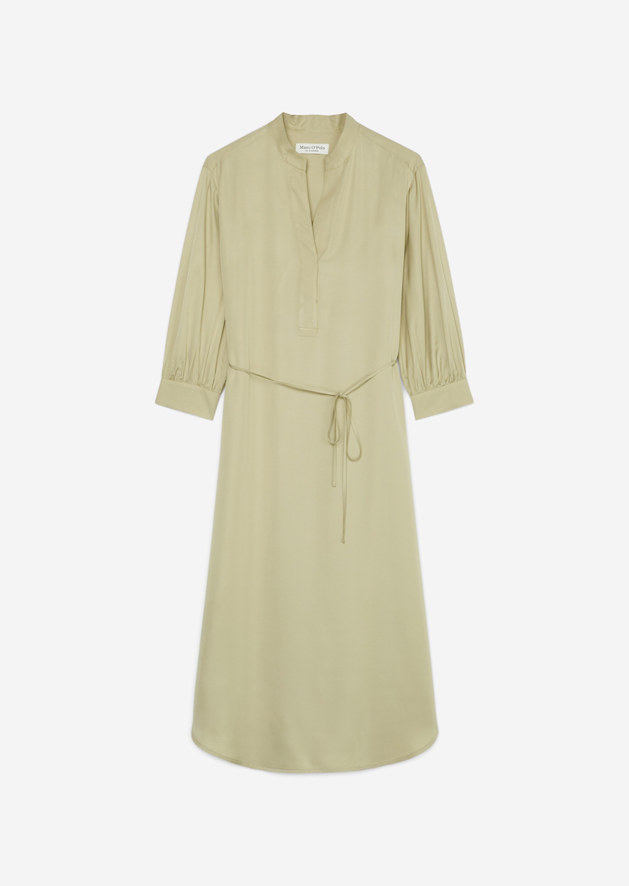 Kleid straightaus Cupro-Viskose-Mix