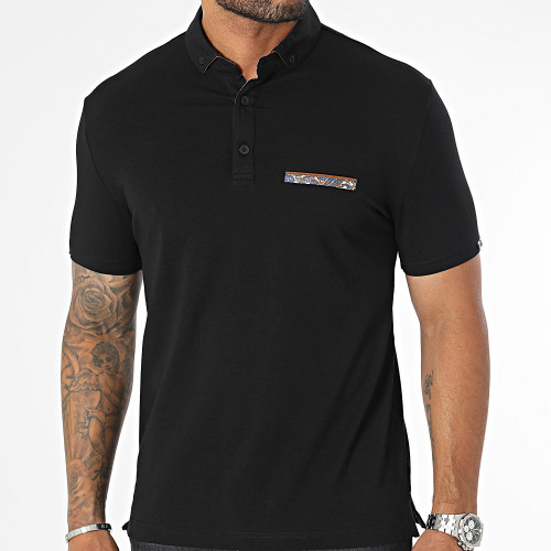 Polo Manches Courtes Noir