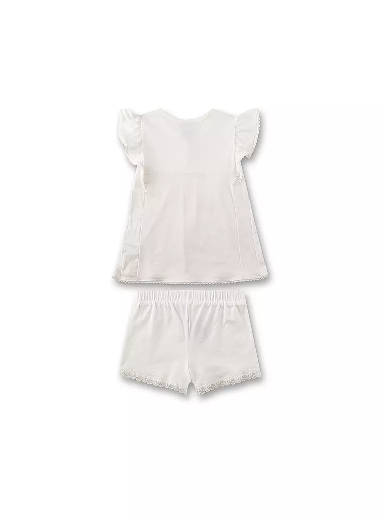 SANETTA Mädchen Pyjama creme