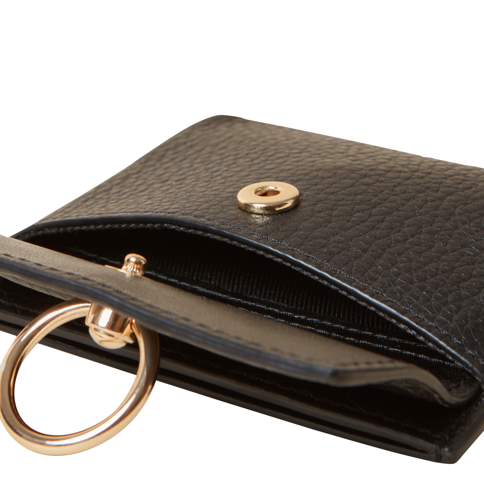 Porte-carte en cuir | Noir