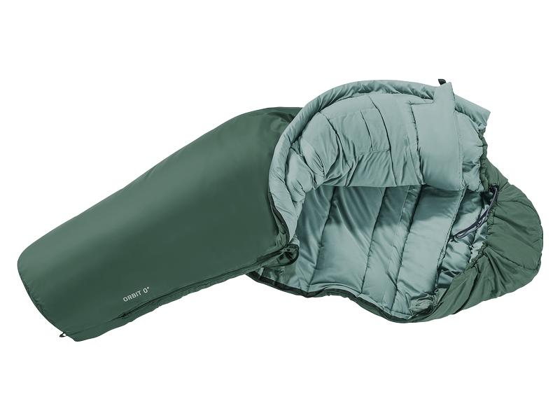 deuter Schlafsack Orbit 0° SL Polyester, Dunkelgrün Kunstfaserschlafsack