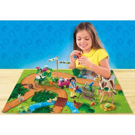 PLAYMOBIL® 9331 Play Map Ponyausflug