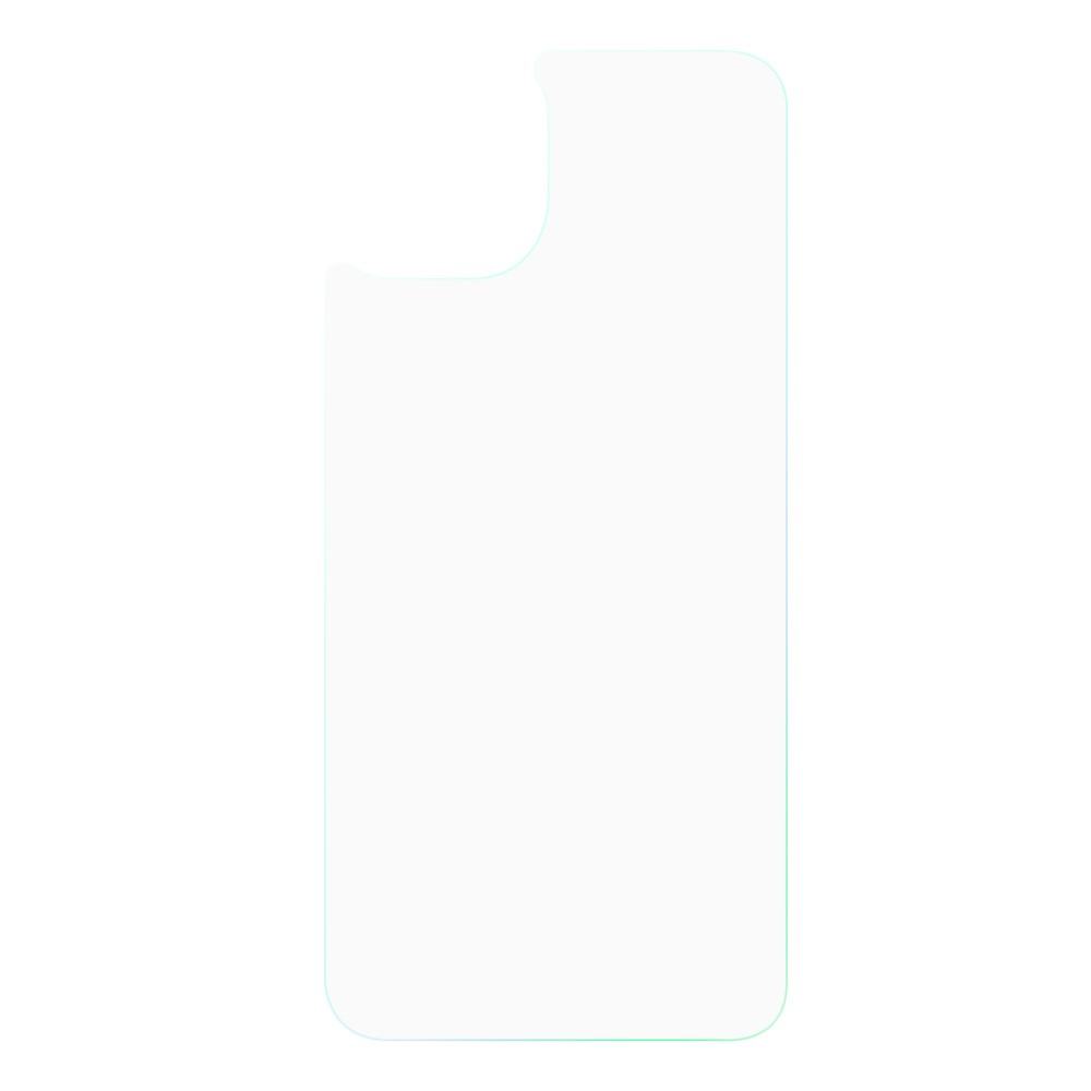 iPhone 13 Pro Panzer Glas Backcover - Transparent