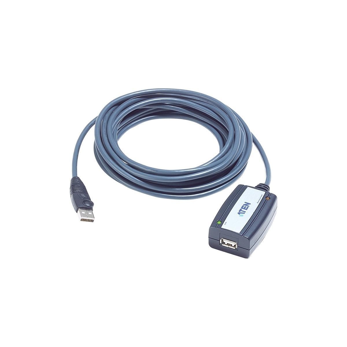 ATEN aktiv USB 2.0 förlängningskabel, 5m