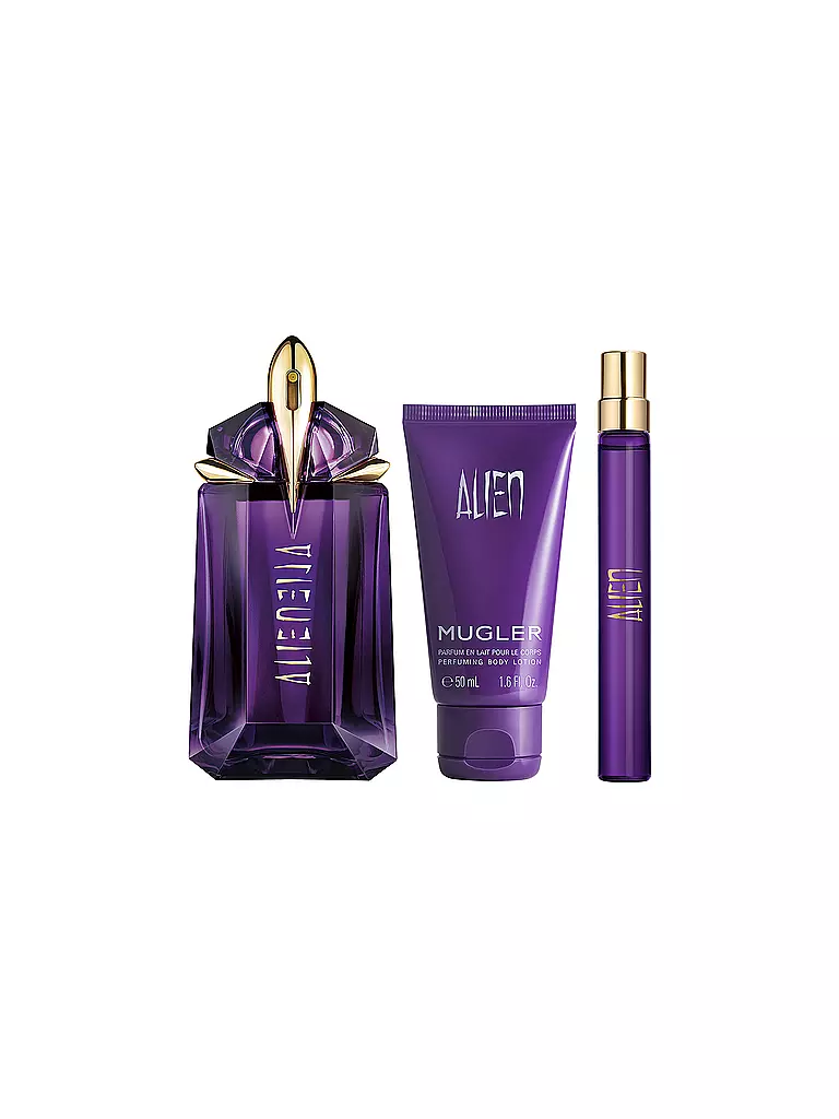MUGLER Geschenkset - Alien Eau de Parfum Set 60ml / 50ml /10ml  keine Farbe