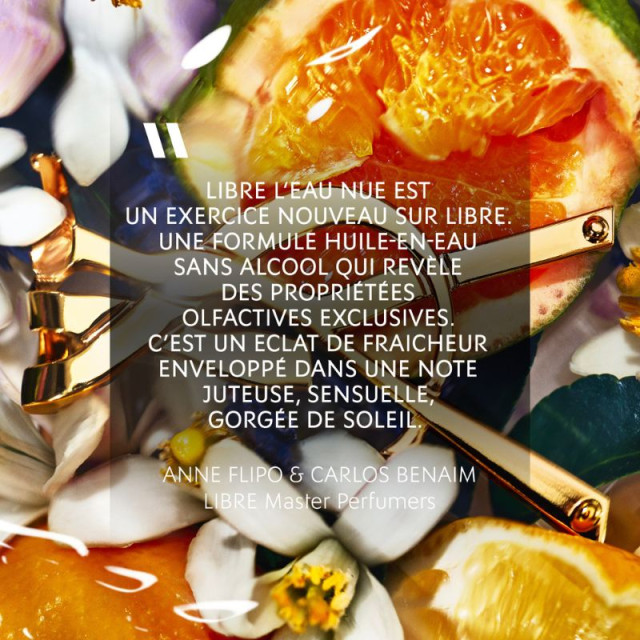 Libre l'Eau Nue sans alcool YVES SAINT LAURENT