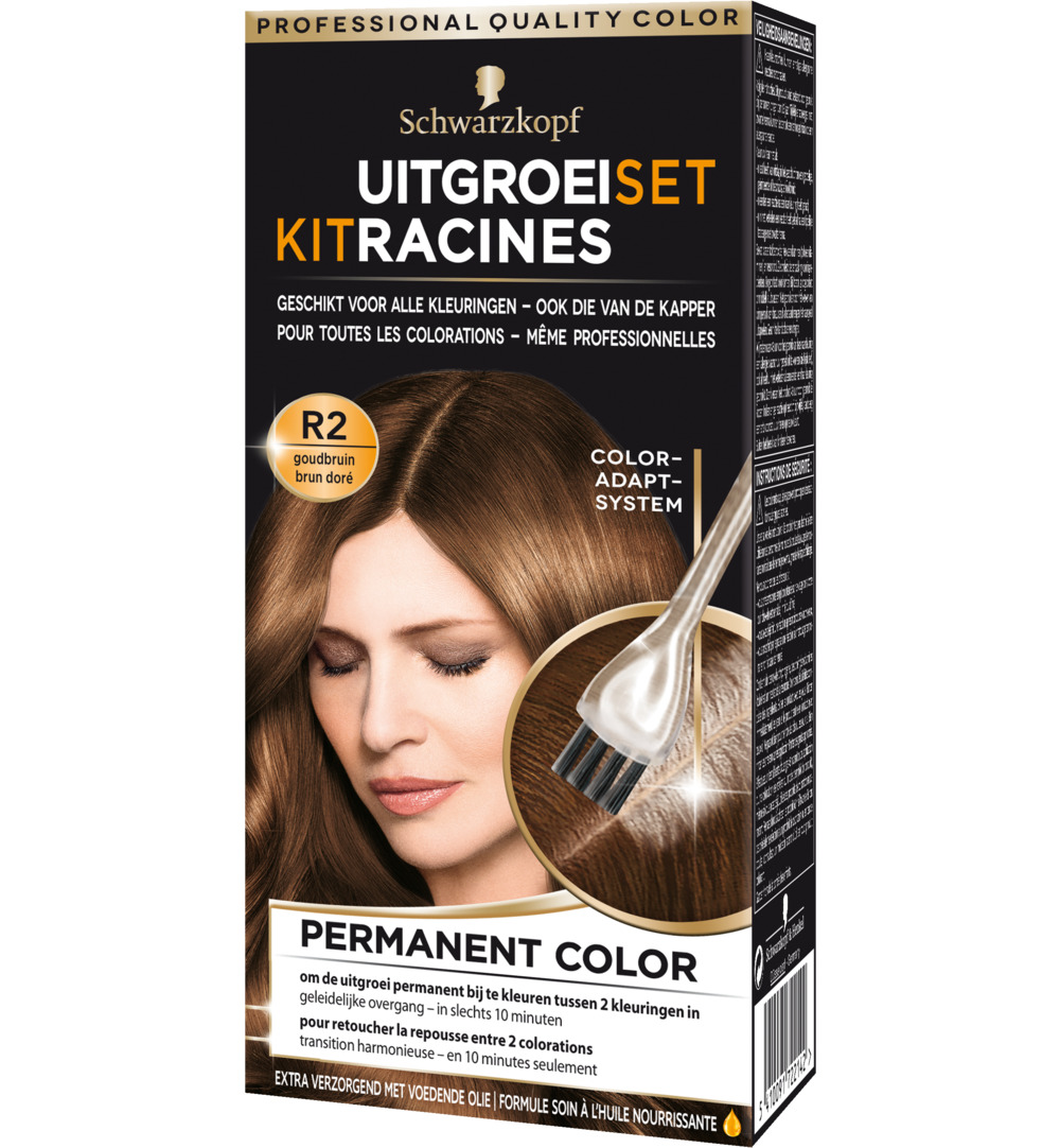 Schwarzkopf Vital uitgroei set goudbruin (11 ml)