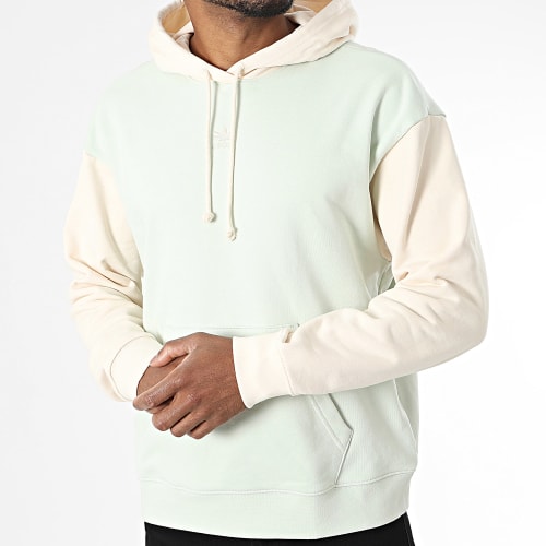 Sweat Capuche IS5244 Vert Clair Beige