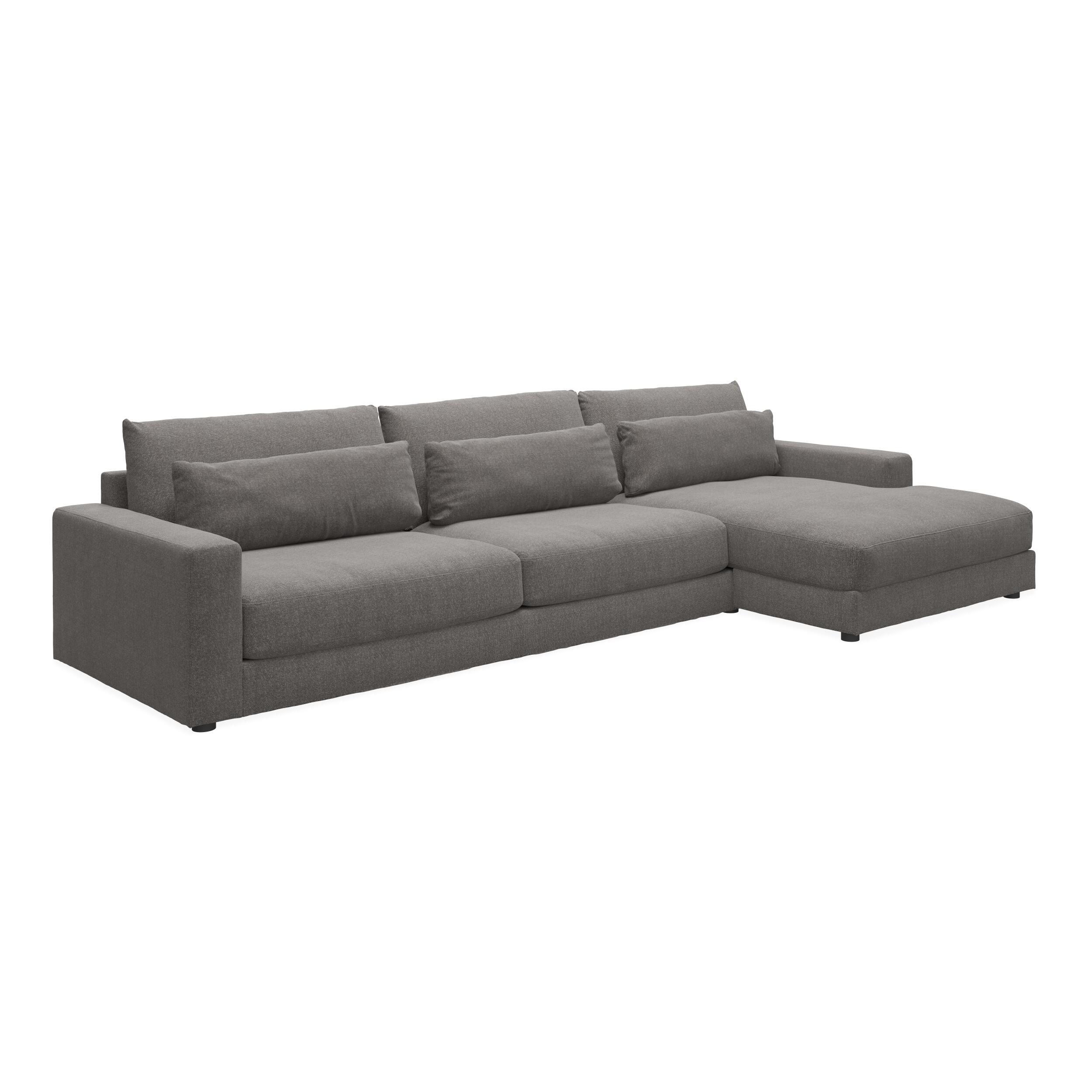 Halmstad højrevendt sofa med chaiselong