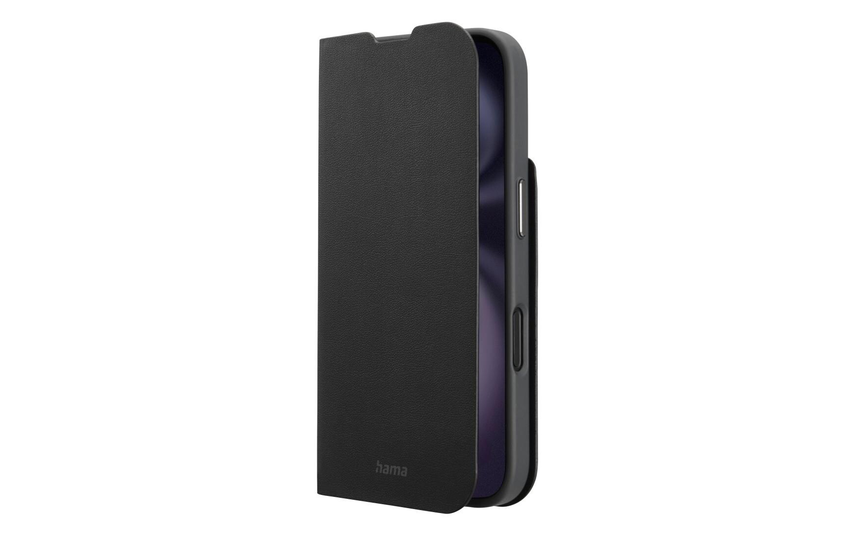Book Cover Eco Premium Schwarz für iPhone 16Hama Eco Premium Handy-Schutzhülle 15.5 cm (6.1