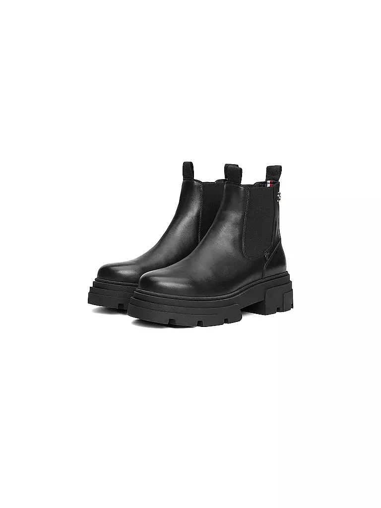 TOMMY HILFIGER Chelsea Boots schwarz