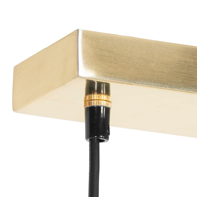 Moderne hanglamp messing 5-lichts - Jeana