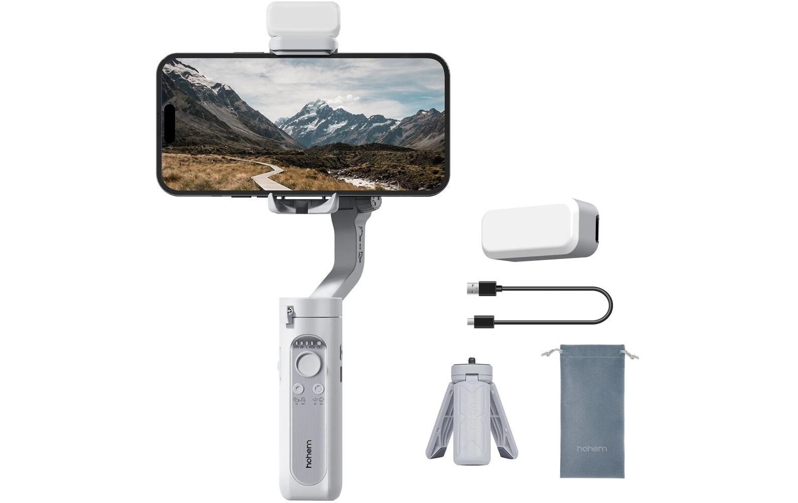 Gimbal iSteady XE KitKompaktes Gimbal-Kit für die Befestigung von Smartphones