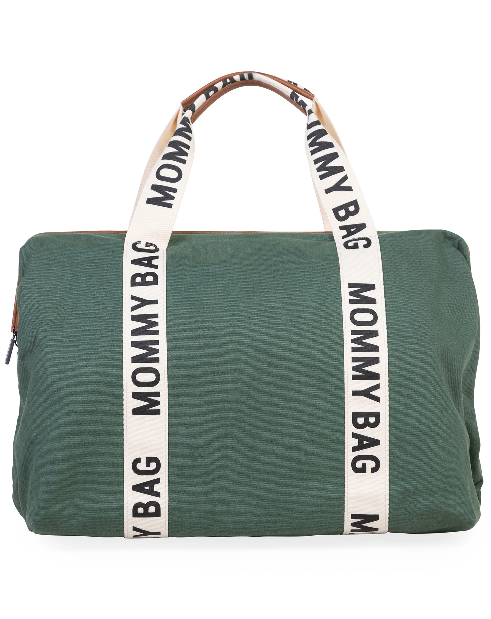 Canvas-Wickeltasche MOMMY BAG SIG (55x35x40) in green